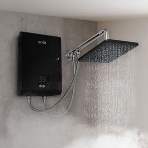 Rapiducha Eléctrica Sole Española 7000W Negro + Accesorios