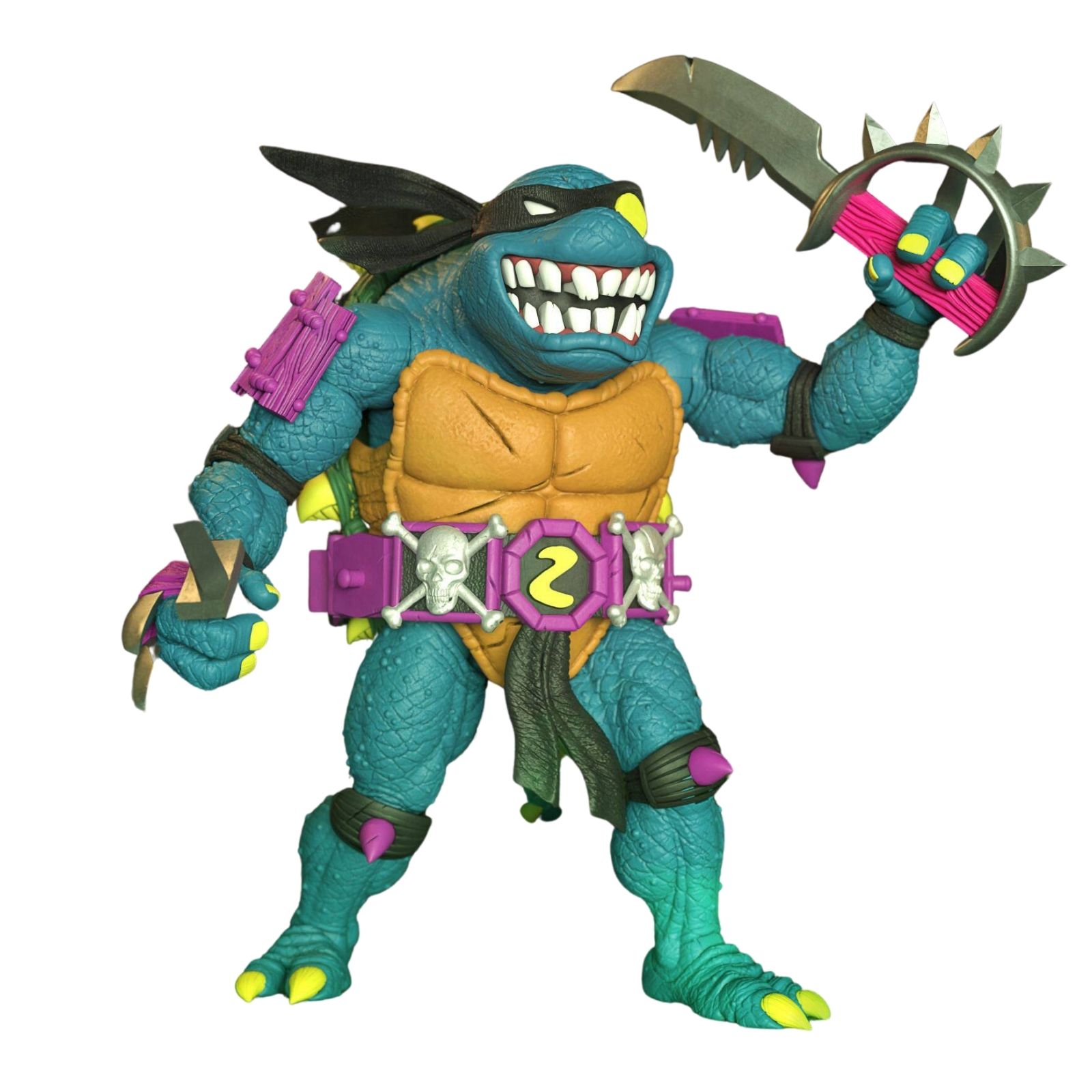 Figura De Accion Super7 Slash Teenage Mutant Ninja Turtles Ultimates Wave 6 Real Plaza 0244