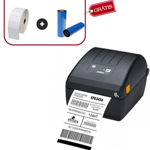 Impresora Termica Zebra ZD220 Conexión USB Ancho de etiquetas 110mm Impresión monocroma