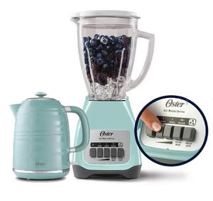 Combo Oster Licuadora BLSTKAGVPB 1.5 L + Hervidor BVSTKT4177V 1.7 L