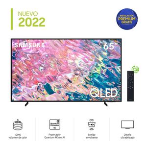 Televisor Samsung 65" QLED 4K Smart Tv QN65Q60BAGXPE