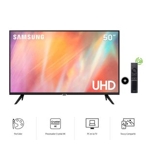 Televisor Samsung Led 50" UHD 4K Smart Tv 50AU7090G
