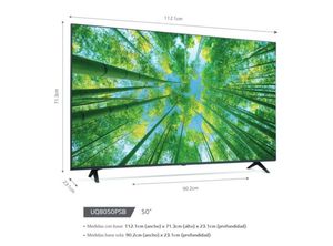 Televisor LG Led 50" UHD 4K Smart Tv 50UQ8050PSB 2022
