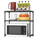 Organizador Rack Estante Cocina Microondas 3 Niveles - Real Plaza