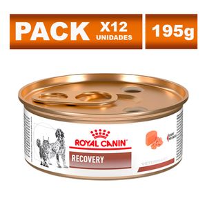 Comida Recuperación para Perros y Gatos Royal Canin Nutrientes 195g 12 Unidades
