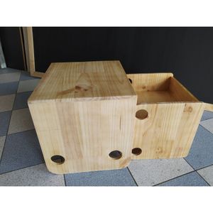 Mesa y Silla Cubo Personal De Raiz Doble Función