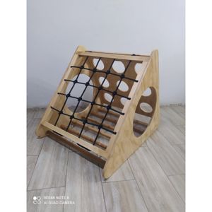Triángulo Multifuncional Estático + Rampa Reversible De Raiz Natural