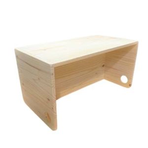 Mesa y Silla Cubo Mediana De Raiz Doble Función