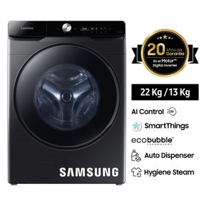 Lavaseca AI Control 22 kg / 13 kg WD22T6500GV/PE Negra