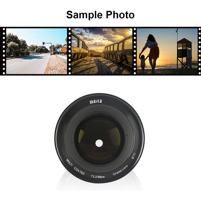 Meike 85 Mm T2.2 Kinoobjektiv Für Fuji X – Ideal Für 4K Filmaufnahmen Mit Großer Blende
