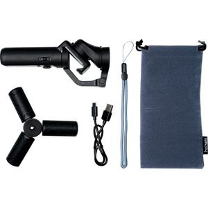 Estabilizador de cardán para teléfono inteligente plegable Hohem iSteady X (negro)