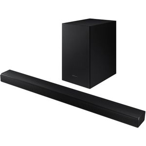 Sistema de barra de sonido Samsung HW-T550 de 320 W y 2.1 canales