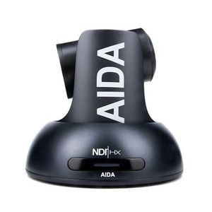 AIDA Imaging Full HD NDI|HX Broadcast PTZ Camera con zoom óptico de 18x (negro)
