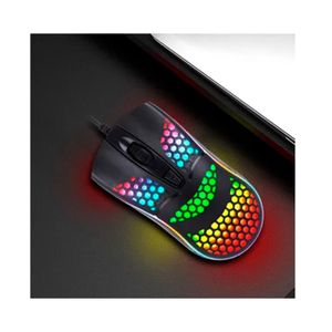 Mouse Óptico Gamer con Luces Retroiluminado USB DPI 3000