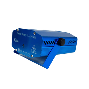Mini Proyector Laser Rojo y Verde Audioritmico Con Figuras Navideñas