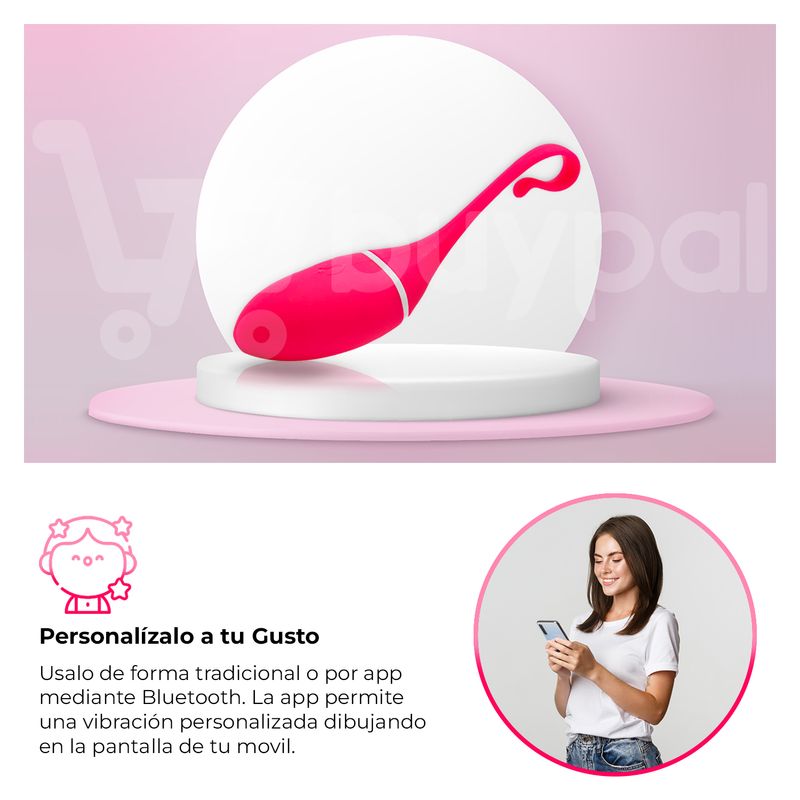 Ripley - CONSOLADOR BLUETOOTH REMOTO VIBRADOR SMART MUJERES