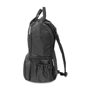 Mochila Pañalera Little Chicks Todo en Uno Negro