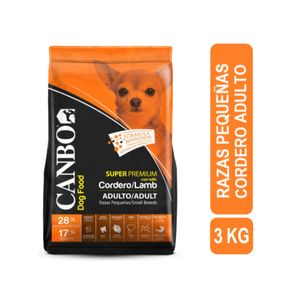 Comida para Perros Seca Canbo Súper Premium Adulto Razas Pequeñas 3 KG