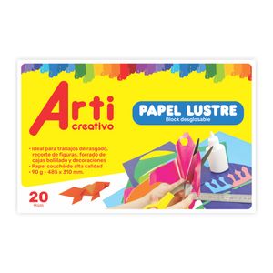 Block Papel Lustre x 20 Hojas Tac156