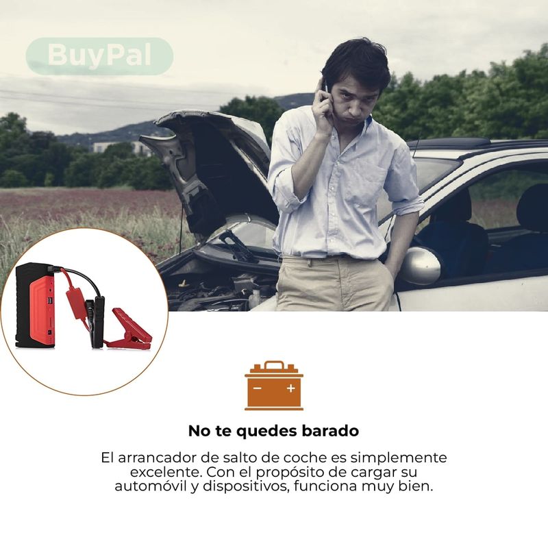 Arrancador de batería en Oferta  Arrancador de batería portátil - Real  Plaza