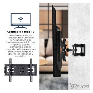 Soporte Pared Televisor 40/80 Pulgadas Giratorio Ajustable Rack Tv 40/80
