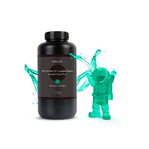 Resina Standard Plus Creality 1000g Verde Transparente