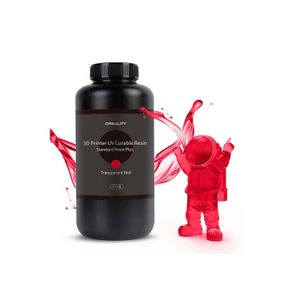 Resina Standard Plus Creality 1000g Rojo Transparente