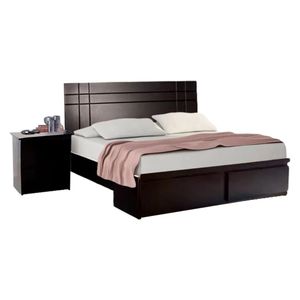 Dormitorio  Thrones 2 plazas Cama + Cabecera + Sabanera + 1 Velador