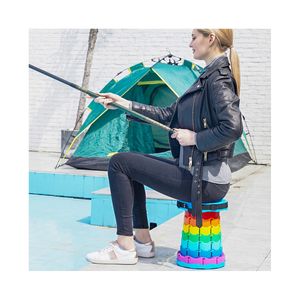Banco Banquito Plegable Modelo Arcoiris