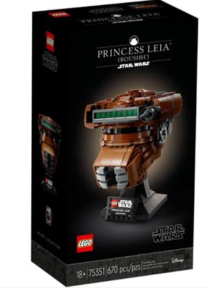 Set de Casco De La Princesa Leia Boushh 75351