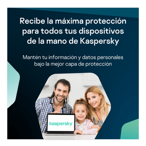Antivirus Kaspersky Móvil 1 dispositivo por 1 año