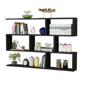 Repisa Decorativa Ebbe Negro DIBA Muebles