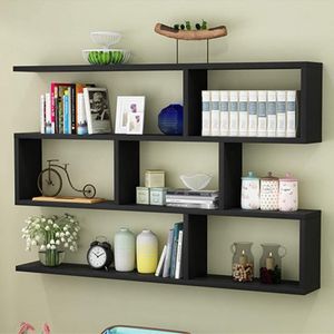 Repisa Decorativa Ebbe Negro DIBA Muebles