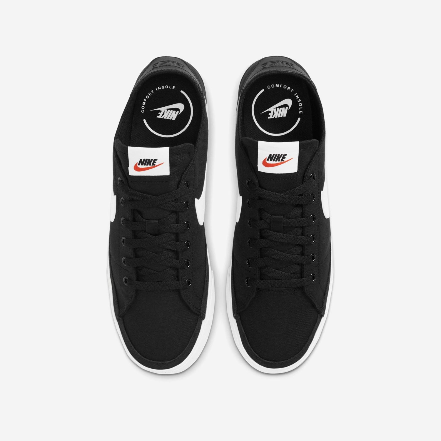 Nike Zapatilla Urbana Mujer Court Legacy Canvas negro