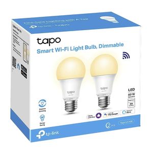 Foco TP-Link Tapo L510E (2-Pack) Smart Light Bulb Led Wi-Fi Alexa Google