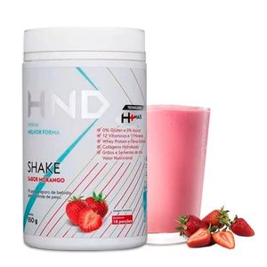 Batido Nutricional Hnd Shake Sabor Fresa 550g