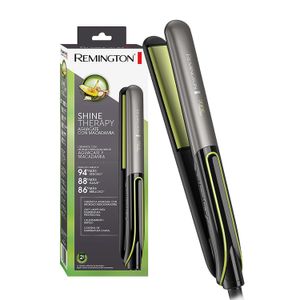 Plancha Alisadora Remington S12A Shine Therapy Aguacate con Macadamia
