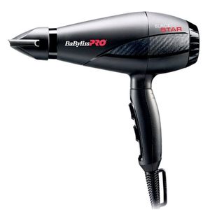 Secador Babyliss Profesional Black Star B6200PE Negro 2000 Watts