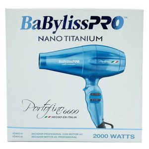 Secador Babyliss Profesional Portofino BNTB6610NPE 2000 Watts Azul