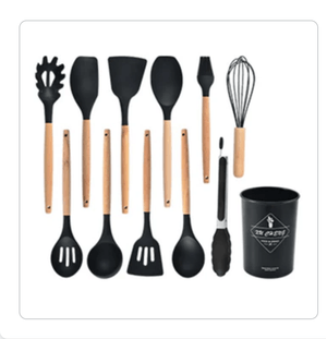 Set de Utensilios para Cocina y Repostería de Silicona
