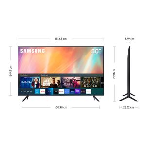 Televisor Samsung 50" AU7090 UHD 4K Smart TV 2021 UN50AU7090GXPE
