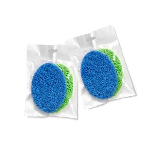 2 Esponja Exfoliante De Celulosa Natural Limpieza Facial 2 u