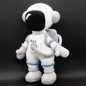 Muñeco de Apego El Conejo & La Luna Jhon El Astronauta