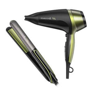 Kit SHINE THERAPHY Alisadora + Secadora Remington S12A-D13A