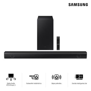 Soundbar Samsung 410W Bluetooth HW-B550 - Negro