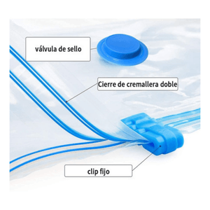 Bolsas al Vacío para Almacenamiento x 4 Unidades 70x100
