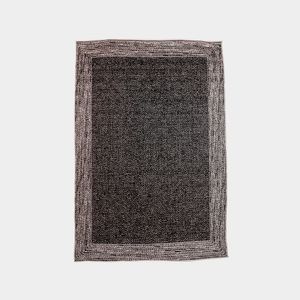Alfombra Nihm Petryal Dark Big Negro y Beige