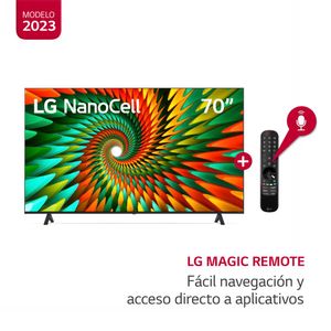 Televisor LG 70" 70NANO77SRA NANOCELL 4K (2023)
