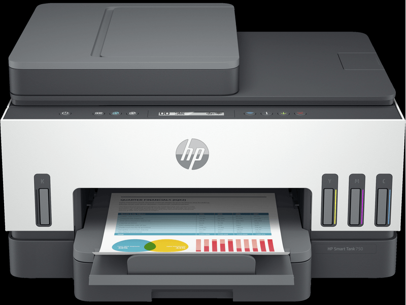 Impresora Multifuncional HP Smart Tank 750 Tinta Continua Color