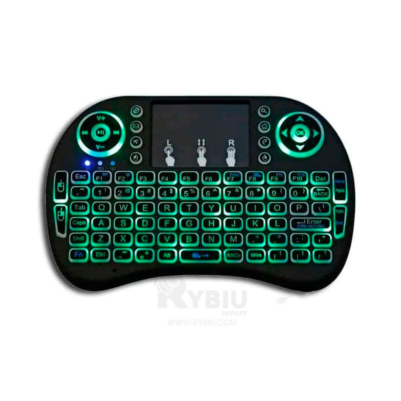 Teclado inalambrico online led